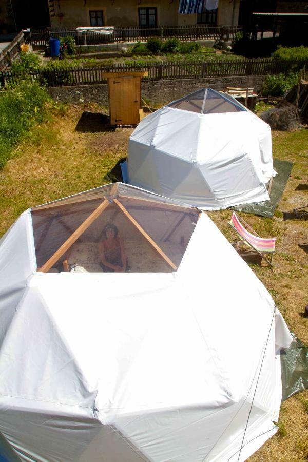 Les Domes Du Chalet Viso Hotell Arvieux Exteriör bild